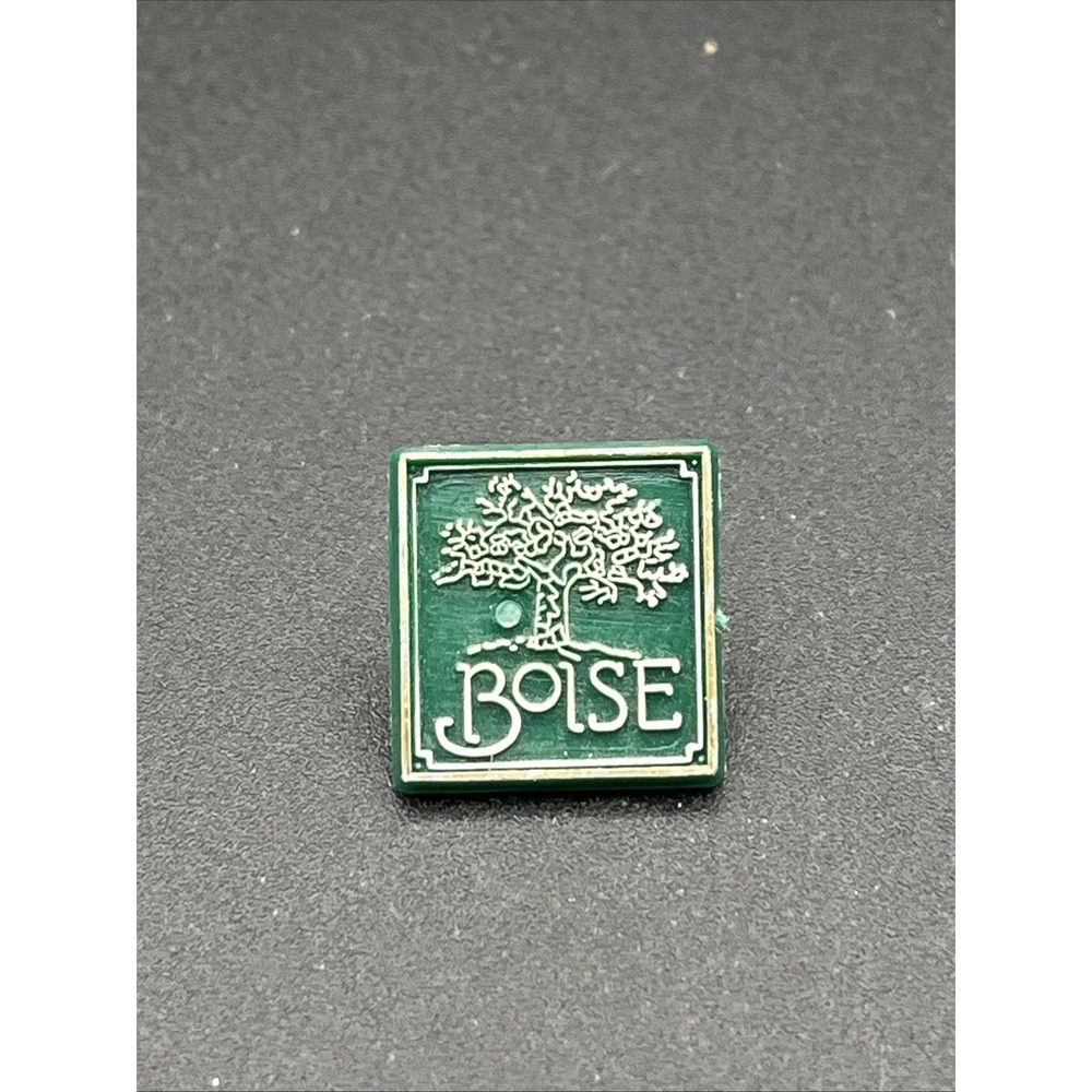 Boise Idaho USA Plastic Lapel Hat Pin